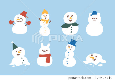 Snowman Set 129526710