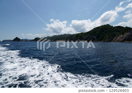 Tottori Four Seasons Walk Summer Matsushima Sightseeing Boat 129526803