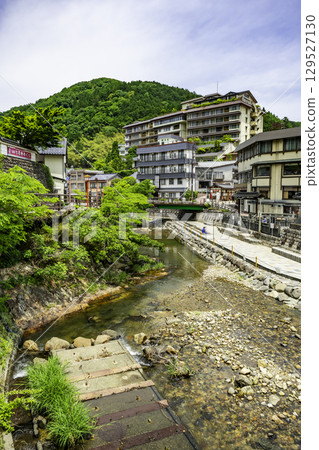 Yumura Onsen, a hot spring inn along the Haruki River, Shin-Onsen Town, Hyogo Prefecture Yumura Onsen, a hot spring inn along the Haruki River, Shin-Onsen Town, Hyogo Prefecture 129527130
