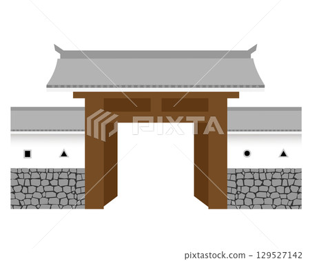 日本城堡大門 129527142
