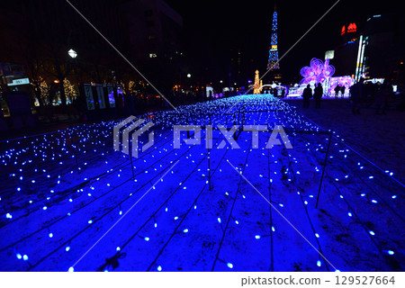 札幌白色燈飾節 大通公園 129527664