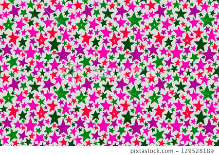 Star seamless pattern 1-17 129528189
