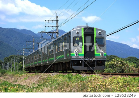 [養老鐵道]7700系～綠歌舞伎～（養老線：箕津谷～駒野） 129528249