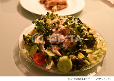 美味的沙拉 129528250