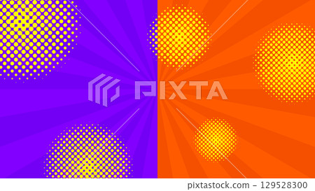 Colorful summer radial and concentrated line background illustration Colorful summer radial and concentrated line background illustration 129528300