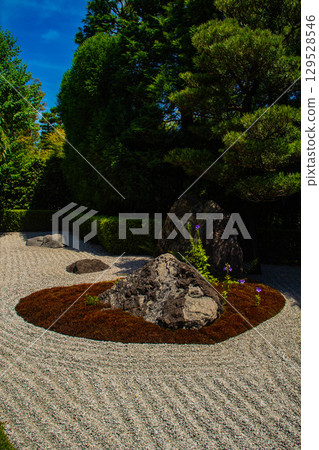 [Kyoto Scenery] Taizoin Temple: Two elegant gardens: dry landscape garden and pond-style garden 129528546
