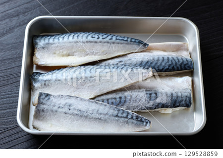 Frozen mackerel Frozen mackerel 129528859
