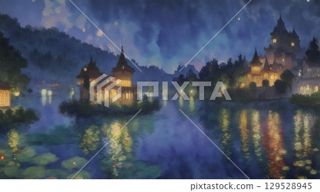 奇幻歐洲湖畔小鎮2 129528945