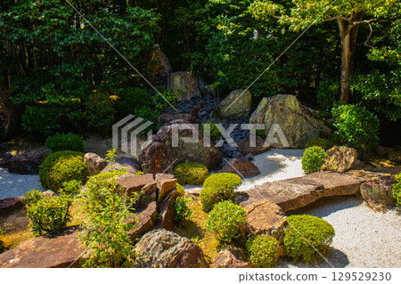 [Kyoto Scenery] Taizoin Temple: Two elegant gardens: dry landscape garden and pond-style garden 129529230