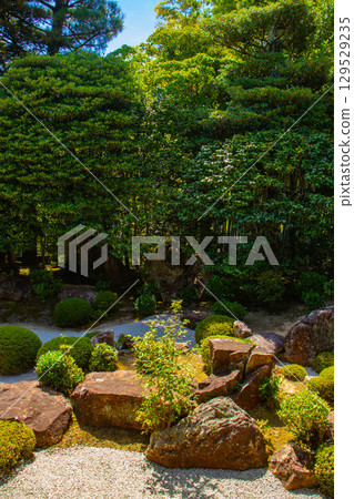 [Kyoto Scenery] Taizoin Temple: Two elegant gardens: dry landscape garden and pond-style garden 129529235