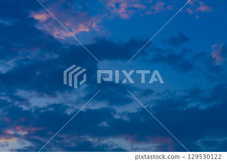 August sky (evening) August sky (evening) 129530122
