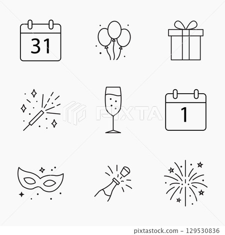 Happy New Year 01-expand 129530836