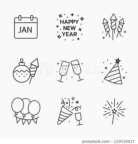 Happy New Year 02-expand Happy New Year 02-expand 129530837