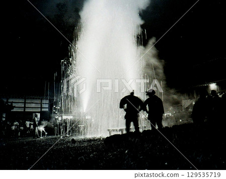 Photo of an old hand-held firework 129535719