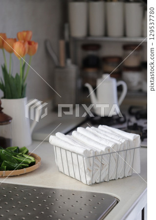 kitchen, kitchens, cloth 129537780