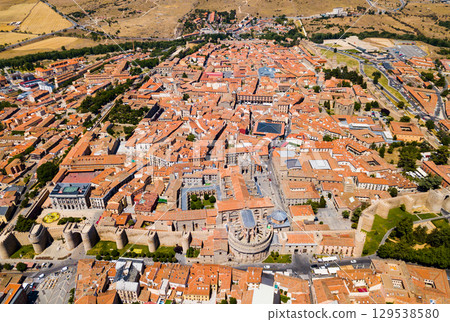 Medieval Spanish city Avila Medieval Spanish city Avila 129538580