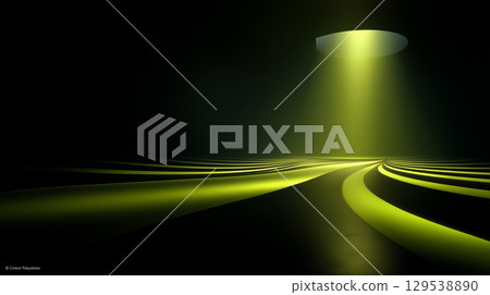 abstract background with neon glowing light effects 129538890
