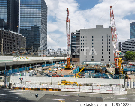 The construction site of Torch Tower, which will be the tallest building in Japan (photographed in August 2025) The construction site of Torch Tower, which will be the tallest building in Japan (photographed in August 2025) 129540222