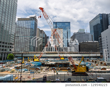 The construction site of Torch Tower, which will be the tallest building in Japan (photographed in August 2025) The construction site of Torch Tower, which will be the tallest building in Japan (photographed in August 2025) 129540223