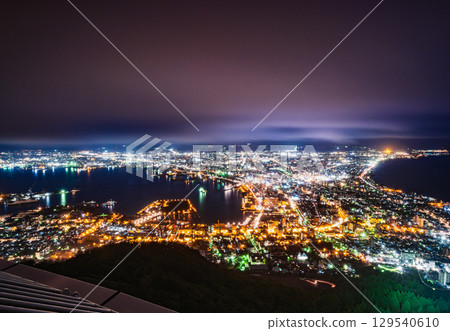 函館價值百萬美元的夜景 129540610