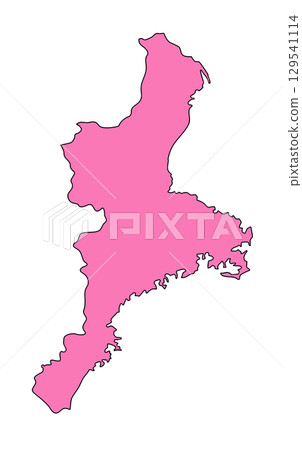 日本三重縣地圖 129541114