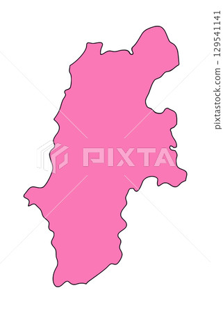 Map of Japan Nagano Prefecture 129541141