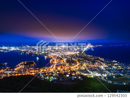 函館價值百萬美元的夜景 129542303
