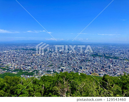 札幌市全景 - 從觀景台看 - 東北部（北海道札幌） 129543460