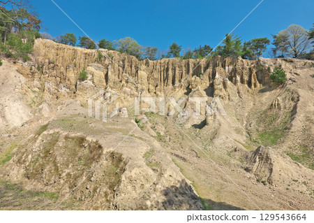 [Awa Earth Pillars] Kitayama, Awa-cho, Awa City, Tokushima Prefecture 129543664