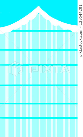 垂直條紋淺藍色背景材料 129544291