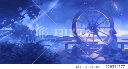 一個熱愛太空的女孩 129544577