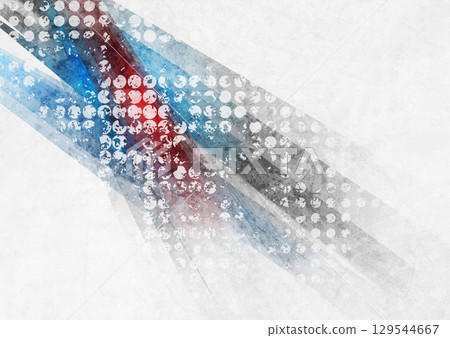 Red, blue and grey geometric stripes abstract minimal grunge background Red, blue and grey geometric stripes abstract minimal grunge background 129544667