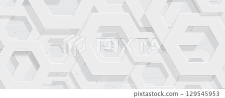 Abstract business geometrical technology and science background 129545953