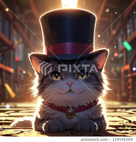 Cat in a Top Hat Cat in a Top Hat 129546264