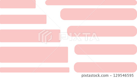 A set of pink and beige frames. Various horizontal rectangles. Rounded corners. Can be used as a background for text space. A set of pink and beige frames. Various horizontal rectangles. Rounded corners. Can be used as a background for text space. 129546595