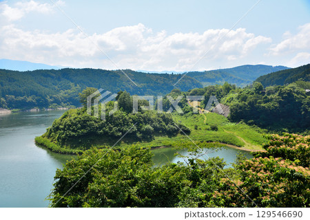 岐阜縣：惠那市秋川水庫 129546690
