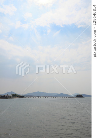 Tsushima Shrine, a floating guardian deity for children in Minocho, Mitoyo City, Kagawa Prefecture (Summer Festival) 129546814