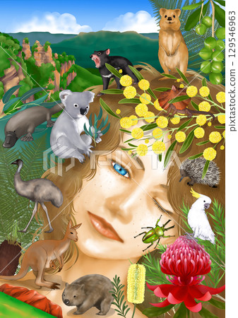 Australian nature images 129546963