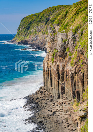 【長崎縣生月島】擁有美麗柱狀節理的鹽田原懸崖 129547078