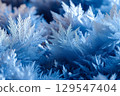 Ice macro texture (AI generated image) 129547404