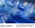 Ice macro texture (AI generated image) 129547407