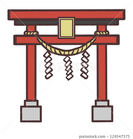 鳥居的插圖 129547575