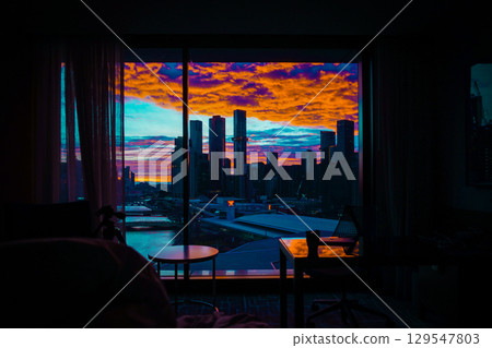 從窗戶看到的墨爾本 129547803