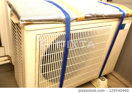 空調室外機隔熱板DIY 129548468