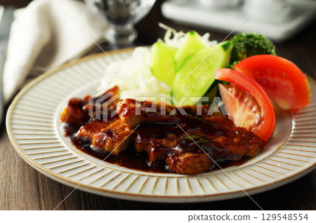 蒜蓉炒豬裡肌 129548554