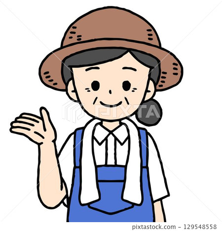 一位農婦帶我們參觀 129548558