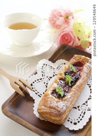 Blueberry Pastry Blueberry Pastry 129548649