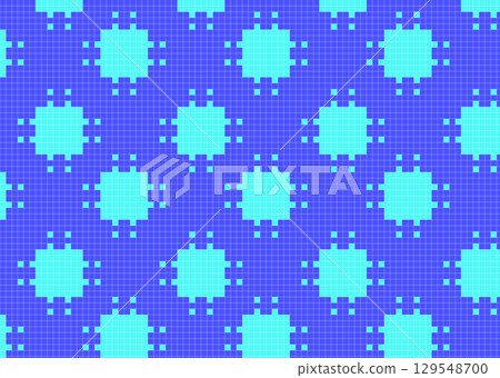 Japanese-inspired dot pattern tile background Japanese-inspired dot pattern tile background 129548700