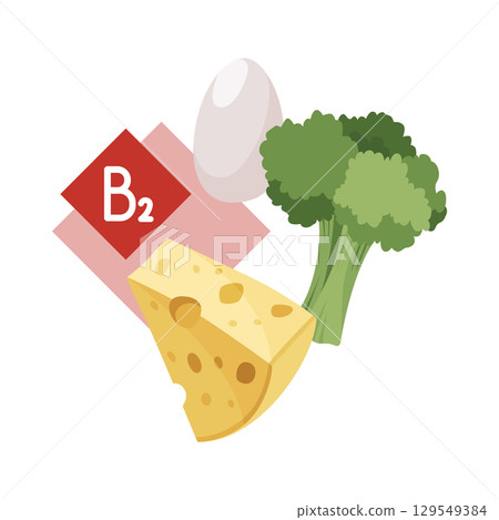 Exploring NutrientRich Foods Various Sources of Vitamin B2 129549384