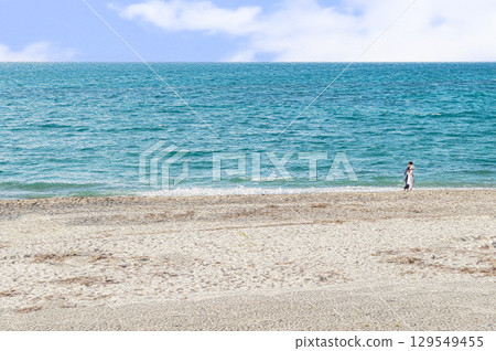 綠海、白沙、藍天 綠海、白沙、藍天 129549455